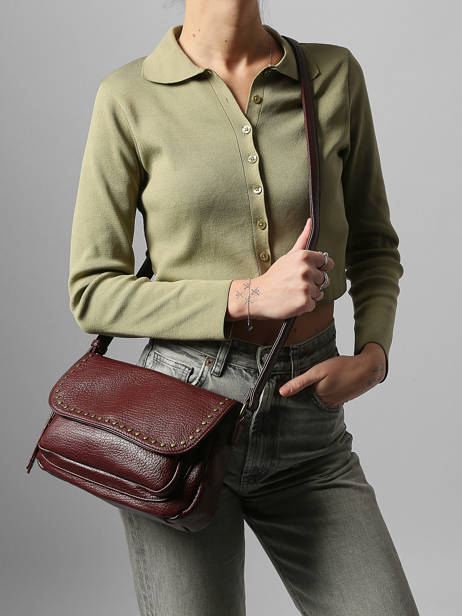 Cross Body Tas Studs Miniprix Violet studs 2343 ander zicht 1